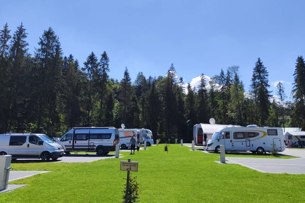 Słoneczny camping Gorący Potok